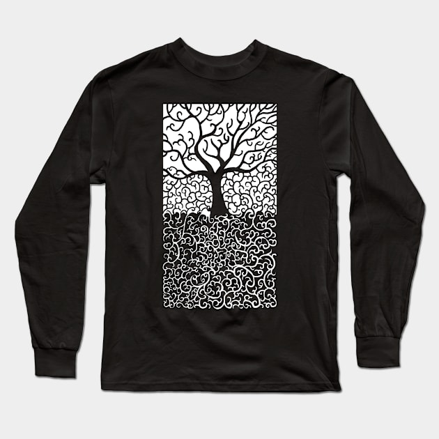 Tree dead Long Sleeve T-Shirt by barmalisiRTB